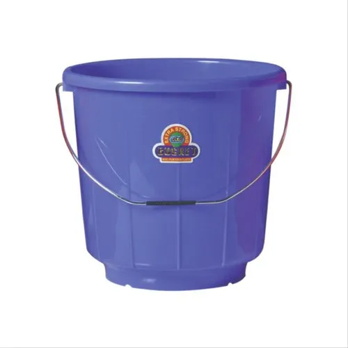 Blue Plastic Bucket