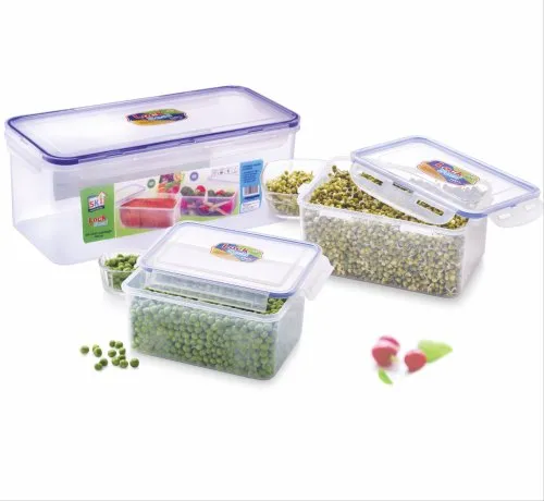 SKI Plastic Lock Seal Container