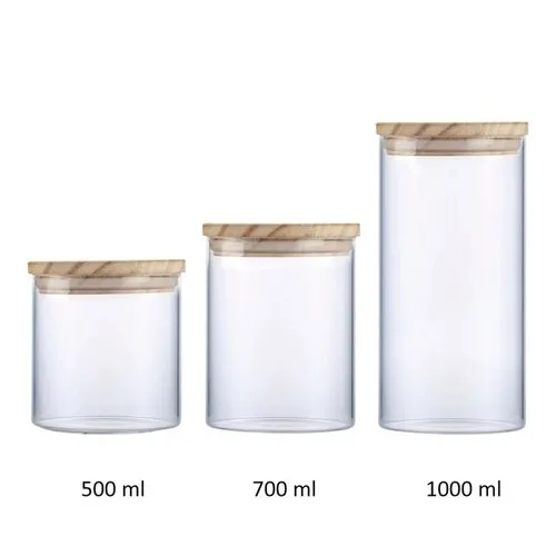 Cello Woody Storage Jar