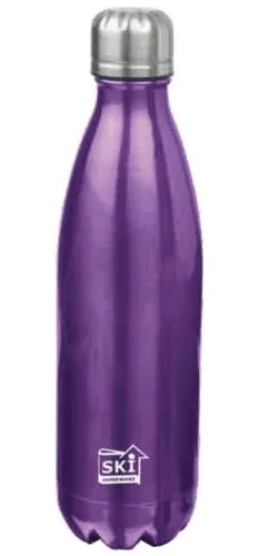 SKI Purple Water Bottle
